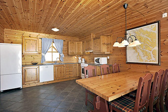 Essbereich im Seehaus Typ C
